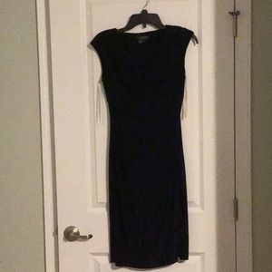 Ralph Lauren shift dress dark navy blue